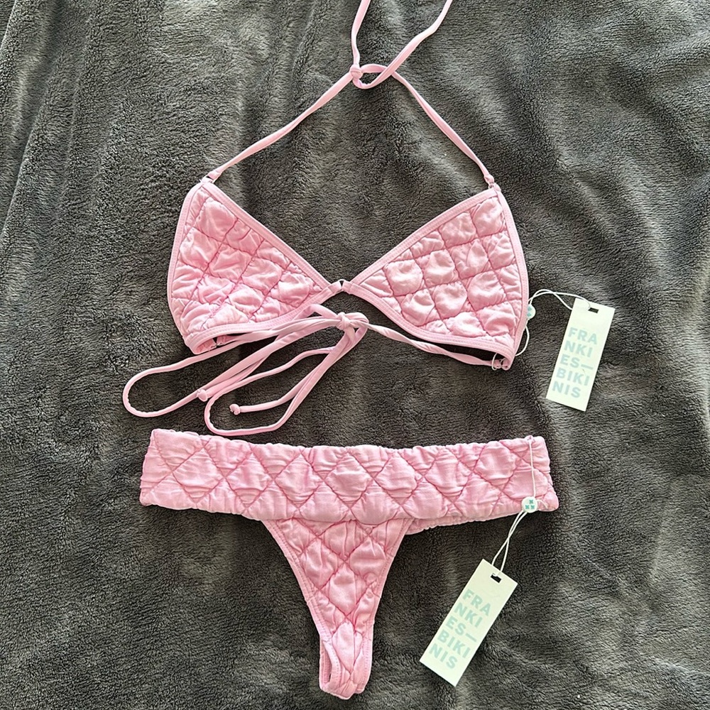 NWT Frankie’s Bikini XS bottom M top